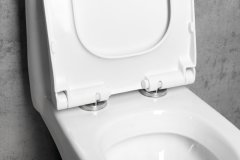 AQUALINE PETIT WC kombi dětské, zadní/spodní odpad, bílá PT520 - Aqualine