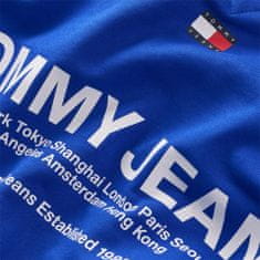 Tommy Hilfiger Mikina modrá 179 - 183 cm/L TJM REG ENTRY GRAPHIC HOODIE