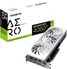 Gigabyte GeForce RTX 4060 Ti AERO OC 16G, 16GB GDDR6