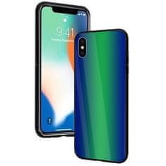 Vennus Glass pouzdro pro Apple iPhone X - Zelená KP17728