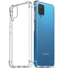 IZMAEL Silikonové pouzdro se zesílenými hranami pro Samsung Galaxy A22 5G - Transparentní KP23611