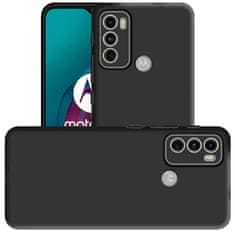 IZMAEL Silikonové pouzdro Soft Case pro Motorola Moto G51 5G - Černá KP24790