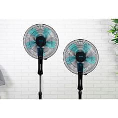 Cecotec Ventilátor , 5905 EnergySilence 530 Power Connected, stojanový, průměr 40 cm, 5 lopatek, 3 rychlosti, 3 režimy, oscilace, dálkové ovládání, 50 W