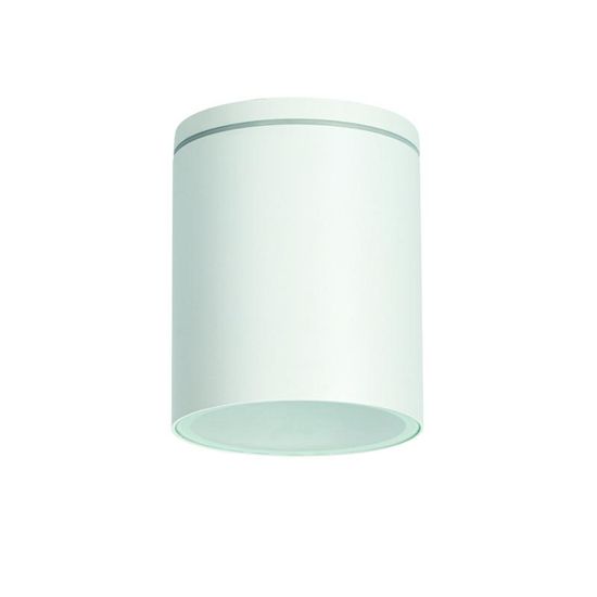 ACA ACA Lighting GU10 venkovní kulaté stropní svítidlo 230V bílá IP65 GU10 MAX.35W LG2301GU10W