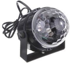 HADEX Disco LED koule s dálkovým ovládačem