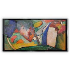 COLORAY.CZ Obraz na skle Vodopád abstrakce Kandinsky 100x50 cm