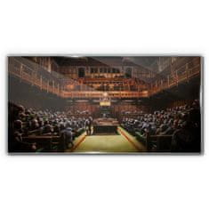 COLORAY.CZ Obraz na skle Parlament banky 120x60 cm