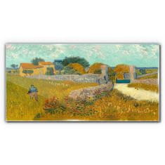 COLORAY.CZ Obraz na skle Provence House Van Gogh 100x50 cm