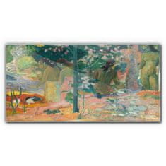 COLORAY.CZ Obraz na skle Ztracený ráj Gauguin 100x50 cm