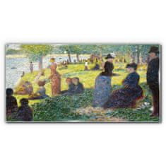 COLORAY.CZ Obraz na skle La Grande Jatte Seurat 120x60 cm