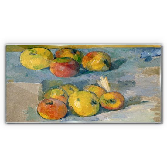 COLORAY.CZ Obraz na skle Paul Cézanne jablka