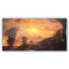 COLORAY.CZ Obraz na skle Sky Sunset Příroda 120x60 cm