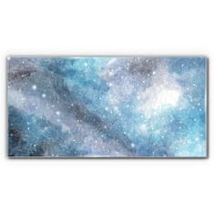 COLORAY.CZ Obraz na skle Noční obloha galaxie hvězdy 100x50 cm