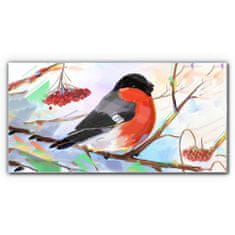 COLORAY.CZ Obraz na skle Abstrakce Bowan Bird 140x70 cm