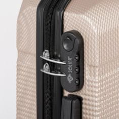 Solier Cestovní kufr S 20'' ABS STL945 champagne