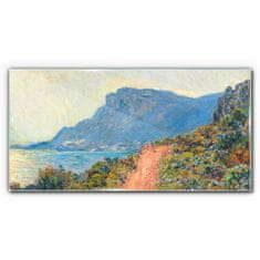 COLORAY.CZ Obraz na skle Corniche of Monako mince 100x50 cm