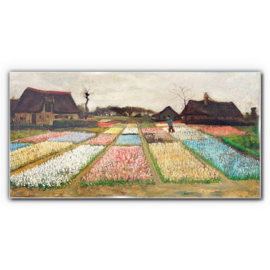 COLORAY.CZ Obraz na skle Louka květiny van gogh