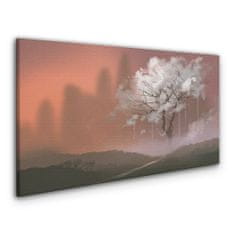 COLORAY.CZ Obraz na plátně Abstrakce strom 100x50 cm