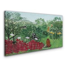 COLORAY.CZ Obraz na plátně Tropické las Henri Rousseau 100x50 cm