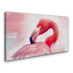 COLORAY.CZ Obraz na plátně Zvířecí pták Flaming 100x50 cm