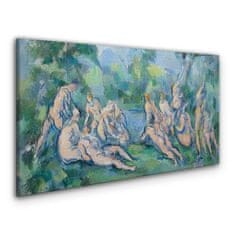 COLORAY.CZ Obraz na plátně Koupání Paul Cézanne 120x60 cm