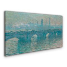 COLORAY.CZ Obraz na plátně Waterloo Bridge mince 120x60 cm