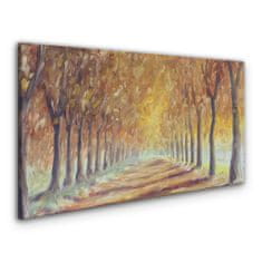 COLORAY.CZ Obraz na plátně Park stromy podzimní příroda 120x60 cm