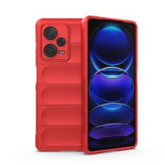 shumee Flexibilní kryt pro Xiaomi Redmi Note 12 Pro+ Magic Shield Case, červený