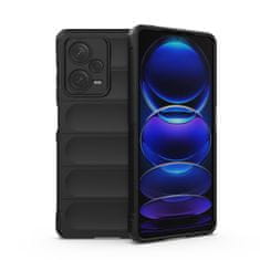 shumee Ohebné pouzdro pro Xiaomi Redmi Note 12 Pro+ Magic Shield Case, černé