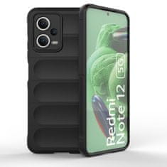 shumee Flexibilní kryt pro Xiaomi Redmi Note 12 5G / Poco X5 5G Magic Shield Case černý