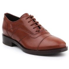 Geox Boty hnědé 36.5 EU D Brogue G