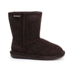 BEARPAW Botičky hnědé 32 EU Emma Youth