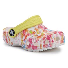 Crocs Dřeváky 19 EU Classic Tie Dye Graphic