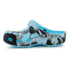 Crocs Dřeváky modré 33 EU Classic Spray Camo Clog Kids