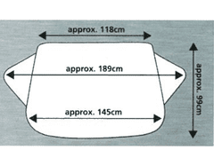 Traiva KOMPLET: FoggyStop + ZDARMA Kryt skla auta FoggyStop + clona 150 x 70 cm - Kód: 17171