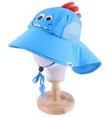 EXCELLENT Letní klobouček s píšťalkou modrý - Příšerka
