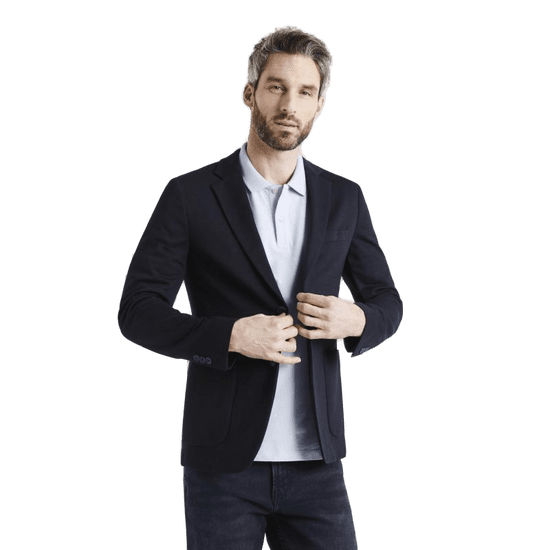 Celio Celio Úpletový blazer Dujess1 Tmavě modrá CELIO_1121028