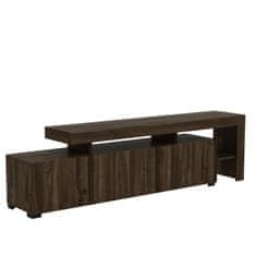 Hanah Home TV stolek Beliz - Walnut, Ořech