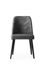 Hanah Home Sada židlí (4 kusy) Dallas - 527 V4, Antracitová