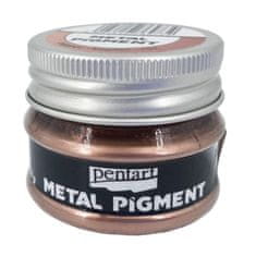 Pentart Metalický kovový pigment 20g - měděná, , efektové