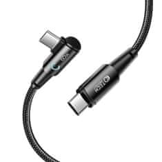 Tech-protect Ultraboost L kabel USB-C / USB-C 60W 6A 2m, šedý