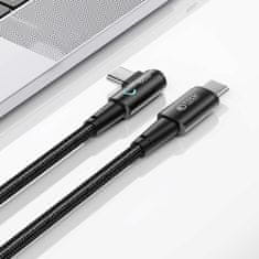 Tech-protect Ultraboost L kabel USB-C / USB-C 60W 6A 1m, šedý