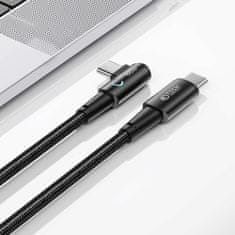 Tech-protect Ultraboost L kabel USB-C / USB-C 60W 6A 2m, šedý