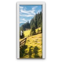 Wallmuralia Samolepící tapeta na dveře Na hali 85x205 cm