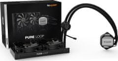 Be quiet! Be quiet! Pure Loop vodní chladič CPU 240mm / 2x120mm / Intel 1200/1700 / 2066 / 1150/1151/1155 / 2011(-3) / AMD AM4/AM3