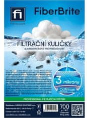 BazenyShop.cz Filtrační kuličky FIBER BRITE PES 50mm - 700g