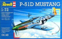 Revell North American P-51D Mustang, ModelKit 04148, 1/72