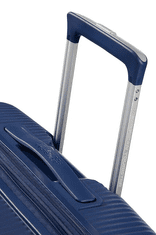 American Tourister Cestovní kufr Soundbox 77cm Tmavě modrý Midnight Navy rozšiřitelný