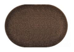 Vopi Kusový koberec Eton hnědý ovál 50x80