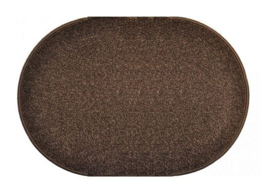 Vopi Kusový koberec Eton hnědý ovál